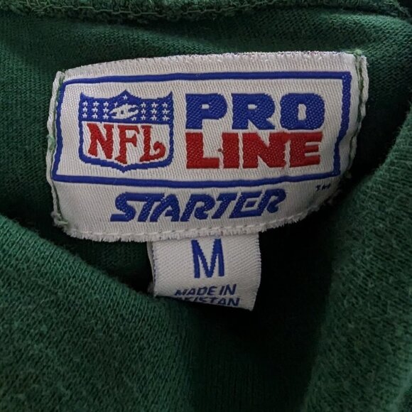 VTG Green Bay Packers Logo Embroidered Starter NFL Turtleneck Long Sleeve Shirt - Picture 5 of 6